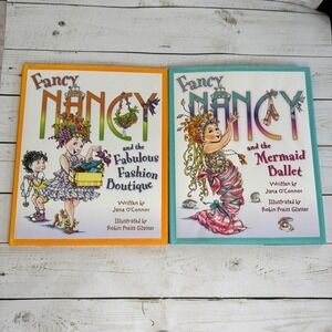 Fancy Nancy Books by Jane O'Connor 1st Ed HarperCollins 2010 Hardcover Set of 2